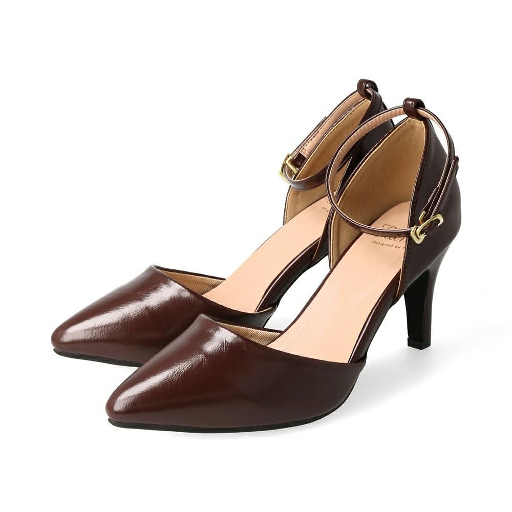 flune（フリューン） アンクルストラップセパレートパンプス