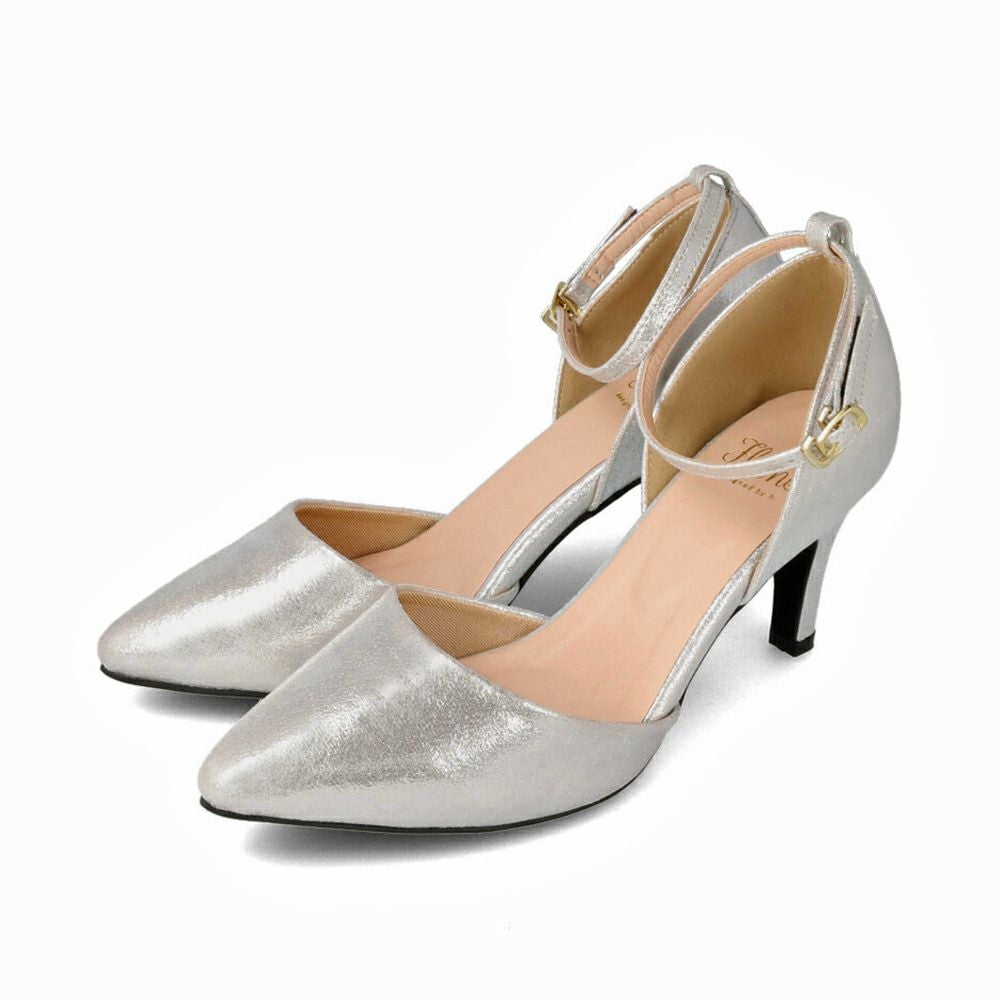 flune（フリューン） アンクルストラップセパレートパンプス