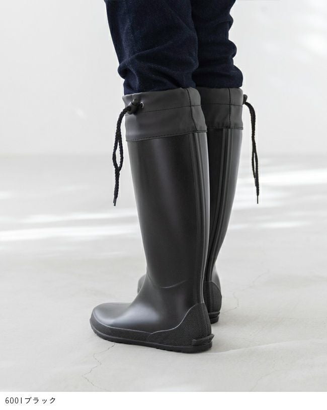 menue（メヌエ） 完全防水！折りたたんで持ち歩ける！パッカブルレインブーツ