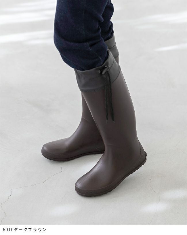 menue（メヌエ） 完全防水！折りたたんで持ち歩ける！パッカブルレインブーツ