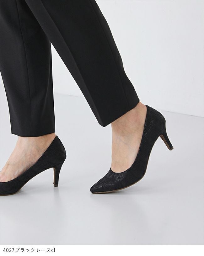 menue（メヌエ） イイ女ポインテッドシリーズ 7cmヒール パンプス