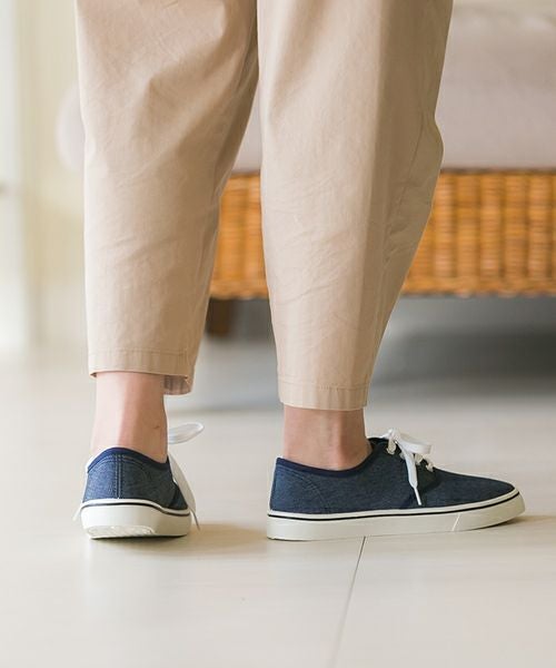 ローカット キャンバス スニーカー デッキシューズ