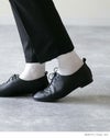 日本製 レディース シンプル レースアップシューズ フラットシューズ
