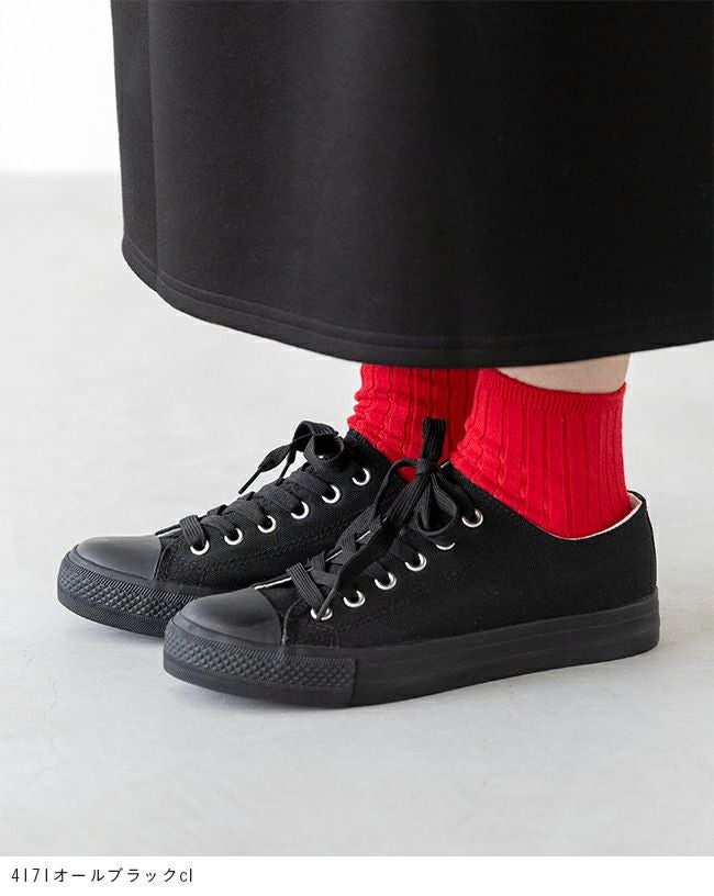 キャンバスローカットスニーカー