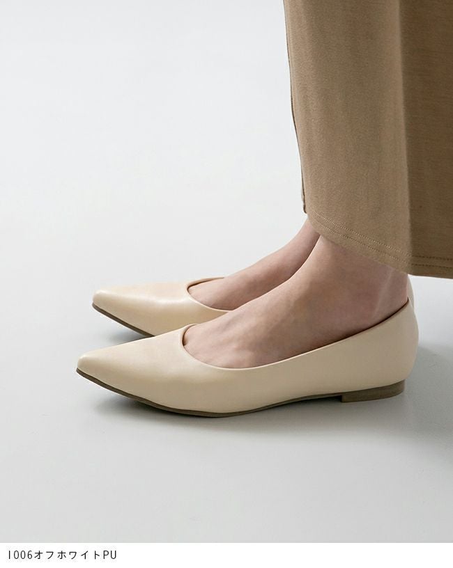 menue(メヌエ) エアスイート フラットヒールパンプス