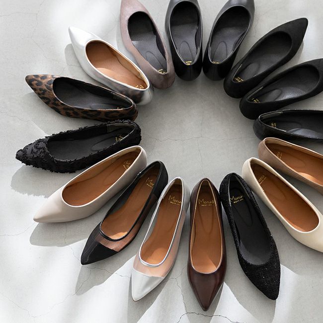 menue(メヌエ) エアスイート ミドルヒールパンプス