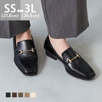 menue (メヌエ) スクエアトゥビットローファー