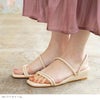 menue（メヌエ） スクエアトゥウェッジストラップサンダル