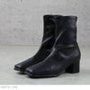 menue (メヌエ) スクエアトゥストレッチミドルブーツ