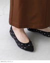 menue (メヌエ) ふわカル ポインテッドトゥ バレエシューズ