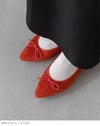 menue (メヌエ) ふわカル ポインテッドトゥ バレエシューズ