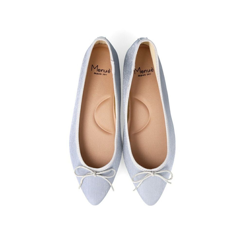menue (メヌエ) ふわカル ポインテッドトゥ バレエシューズ
