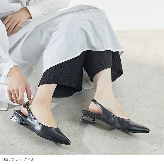 menue (メヌエ) バックストラップ パンプス 送料無料 | welleg