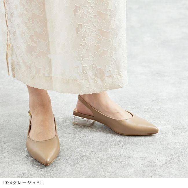 menue (メヌエ) バックストラップ パンプス 送料無料 | welleg