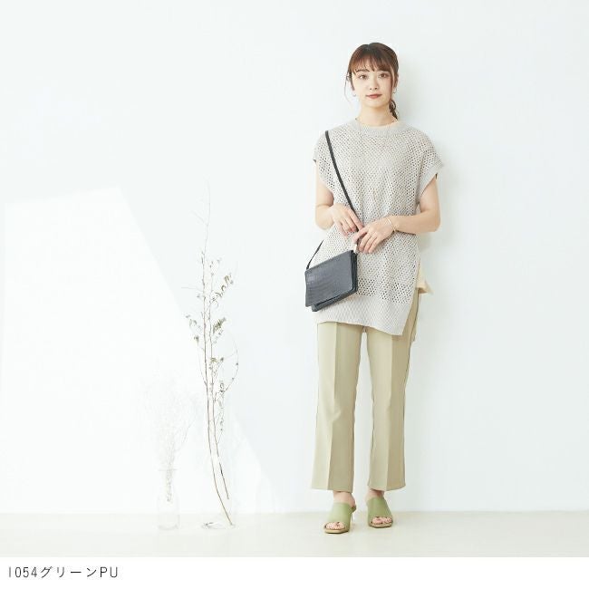 menue (メヌエ) クリア変形デザインヒールサンダル