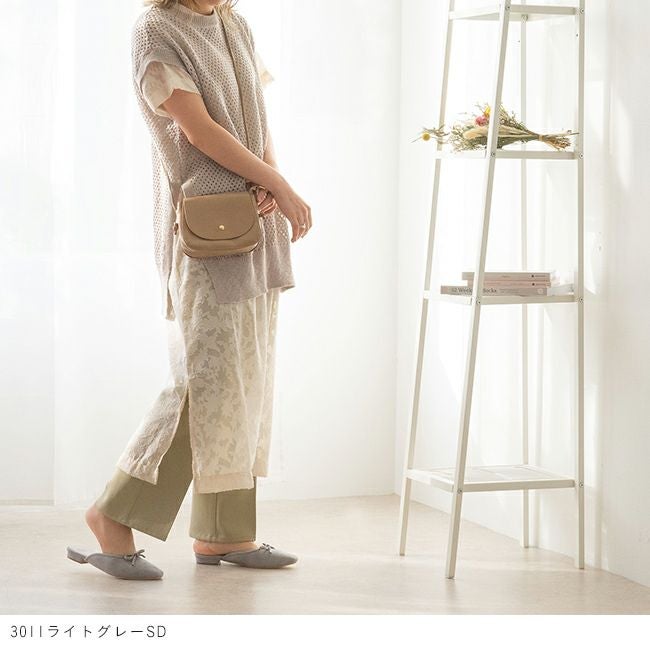 flune (フリューン) くすみカラーリボンミュール