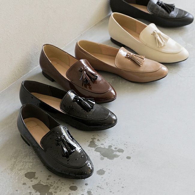 menue (メヌエ) オールウェザー タッセルオペラシューズ 送料無料