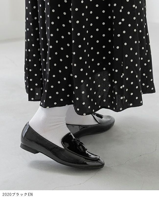 menue (メヌエ) オールウェザー タッセルオペラシューズ