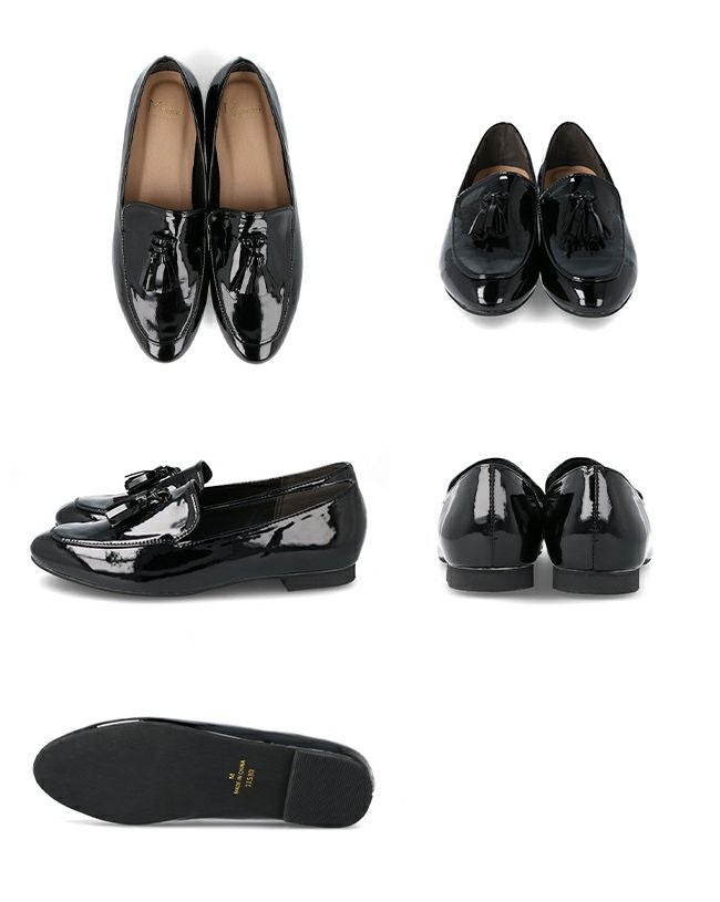 menue (メヌエ) オールウェザー タッセルオペラシューズ