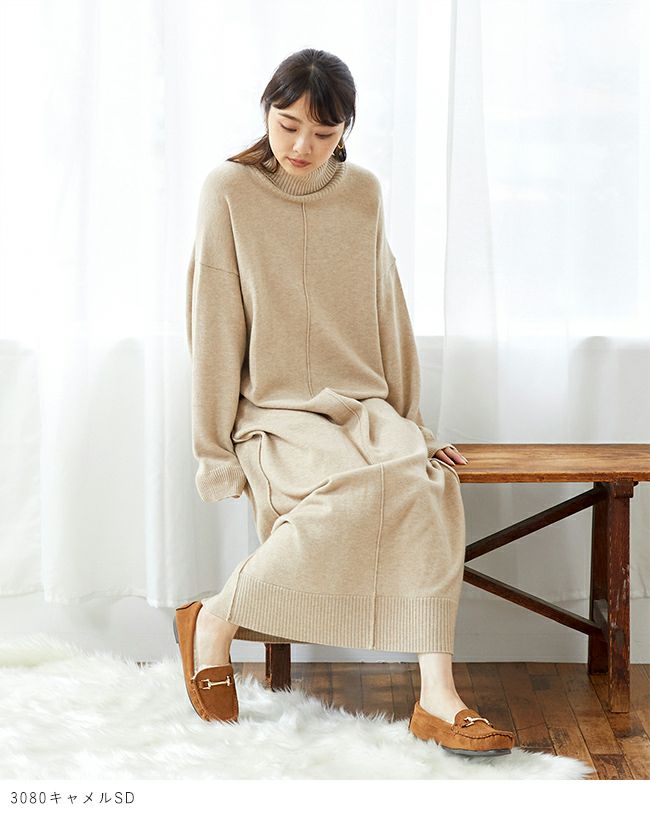mooimooi (モーイモーイ) はっ水ビットモカシン 送料無料 | welleg 