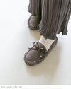mooimooi (モーイモーイ) 撥水 キッズ リボンモカシン