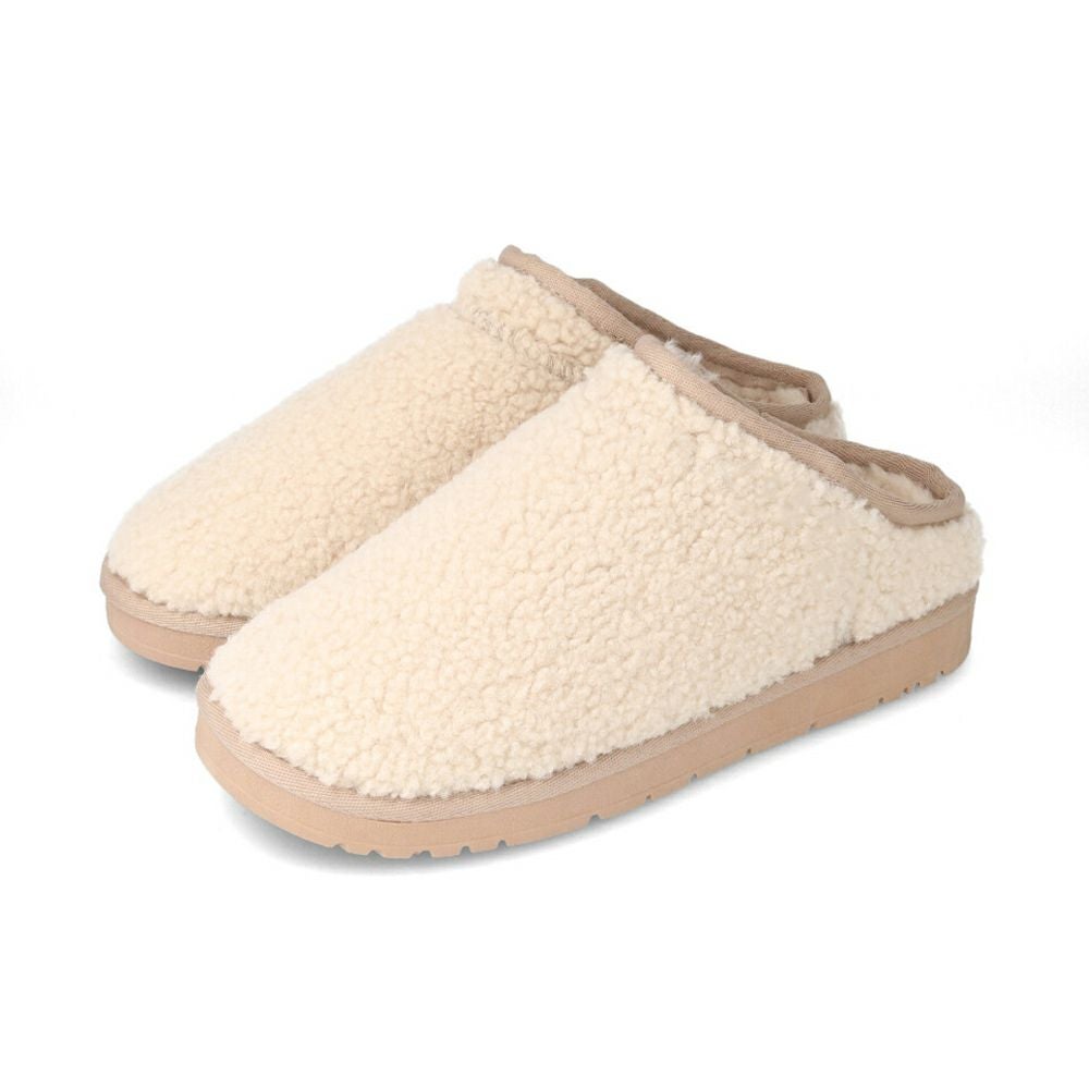 mooimooi (モーイモーイ) ムートンスリッポン