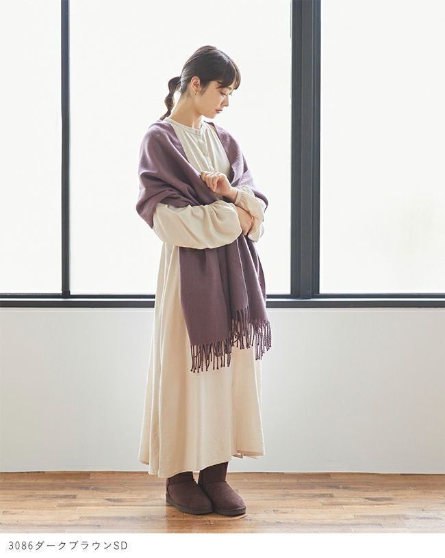 mooimooi (モーイモーイ) ショートムートンブーツ