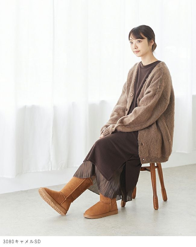 mooimooi (モーイモーイ) 2way ロングムートンブーツ