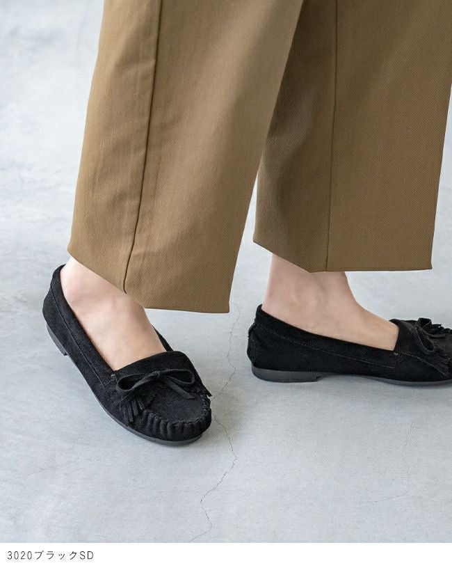 mooimooi (モーイモーイ) 定番フリンジモカシン 送料無料 | welleg