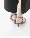 menue (メヌエ) ストラップ 5cmヒール サンダル