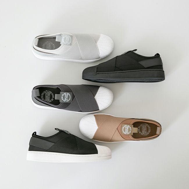 welleg select (ウェレッグ セレクト) クロスデザインスリッポン 送料