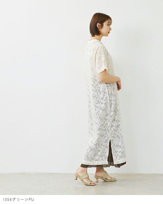 menue (メヌエ) スクエアトゥ ねじりベルト ミュールサンダル