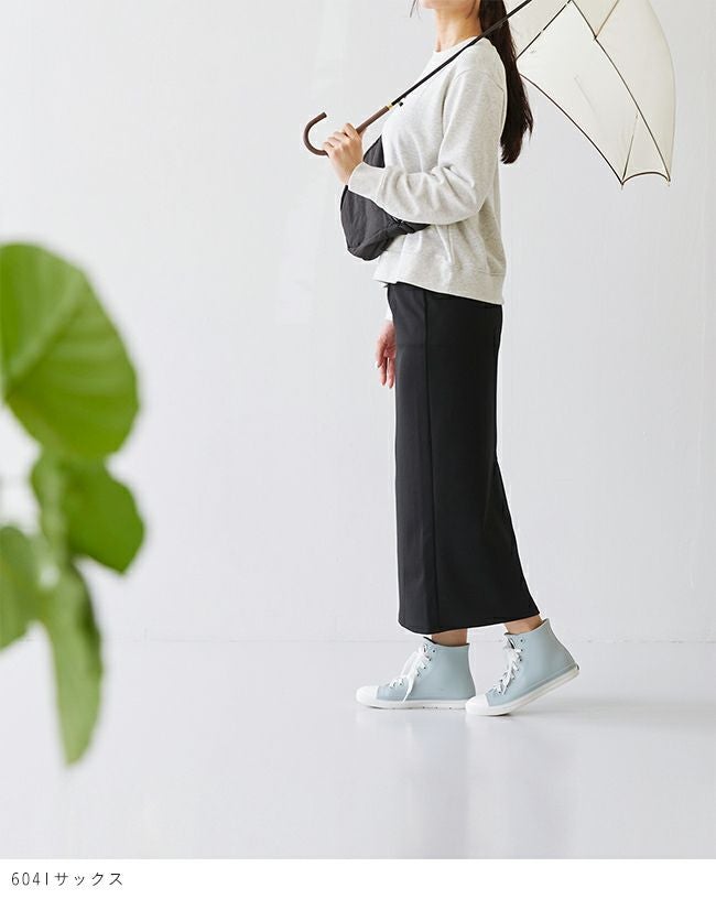 moz (モズ) ハイカット レイン スニーカー