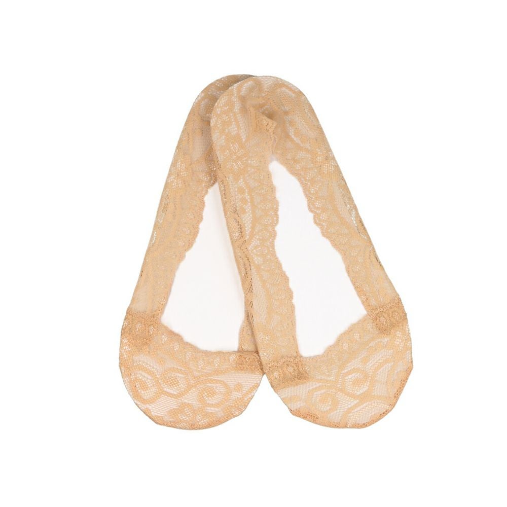 浅履きレースフットカバー