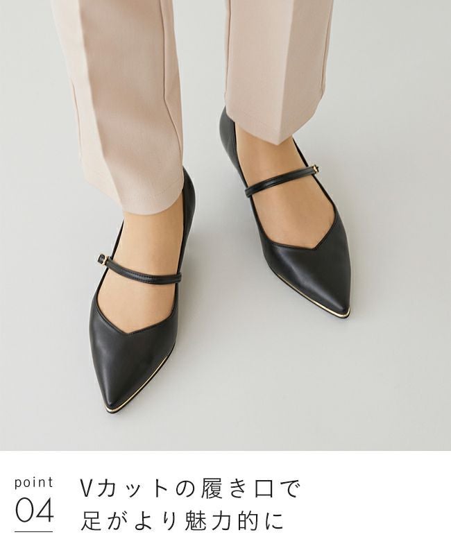 2way甲ストラップパンプス 送料無料 | welleg（ウェレッグ）オンライン