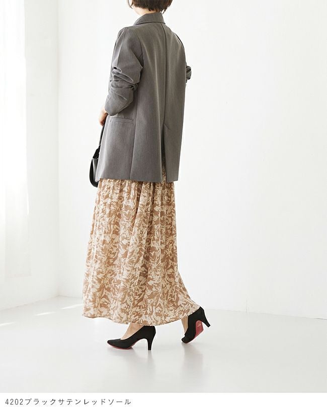 ななめカット ポインテッドトゥ パンプス 送料無料