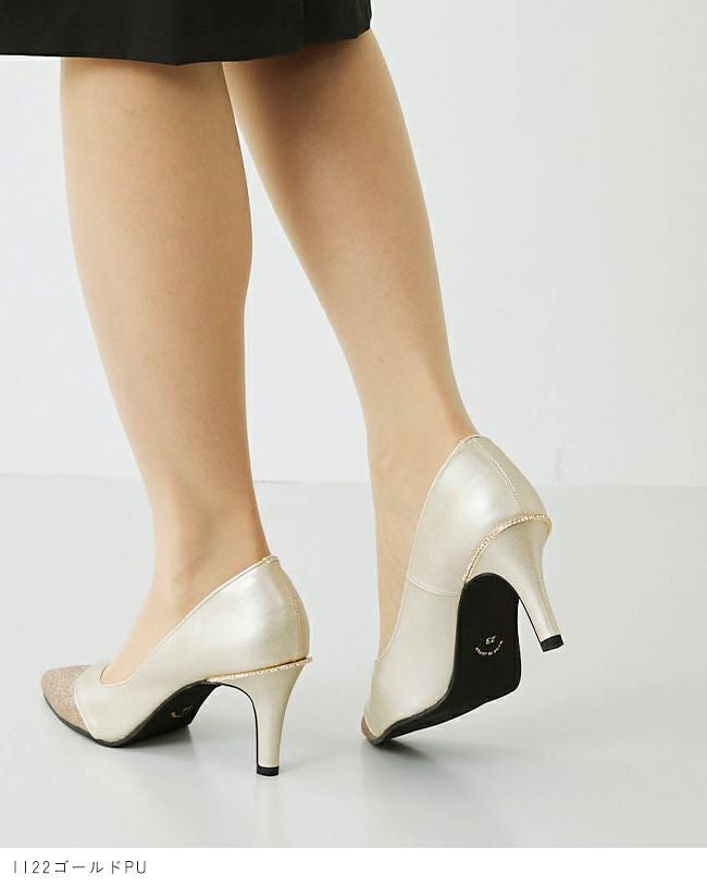 メタルルージュパンプス