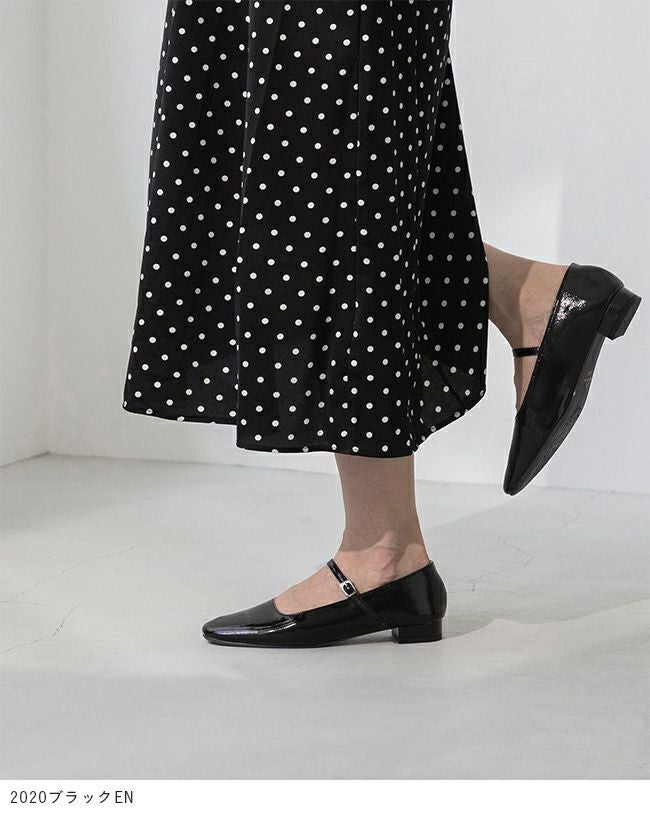 menue (メヌエ) やわらか スクエアトゥ メリージェーンパンプス 送料