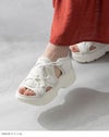 menue (メヌエ) 厚底 スポーツサンダル