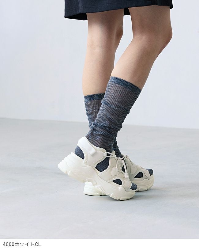 menue (メヌエ) 厚底 スポーツサンダル