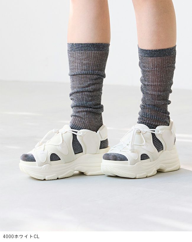 menue (メヌエ) 厚底 スポーツサンダル