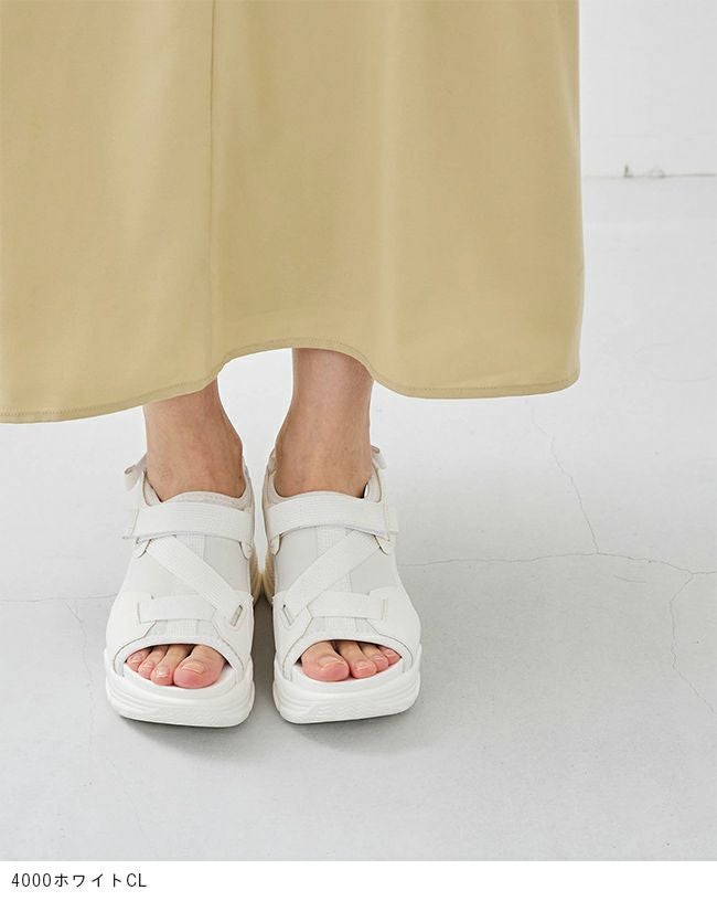 menue (メヌエ) カジュアル 厚底 スポーツサンダル