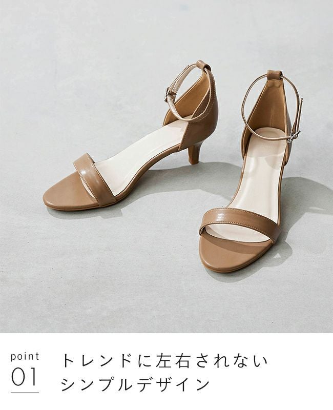 menue (メヌエ) 華奢 アンクルストラップ サンダル