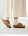 menue (メヌエ) 厚底 ふかふかパフサンダル