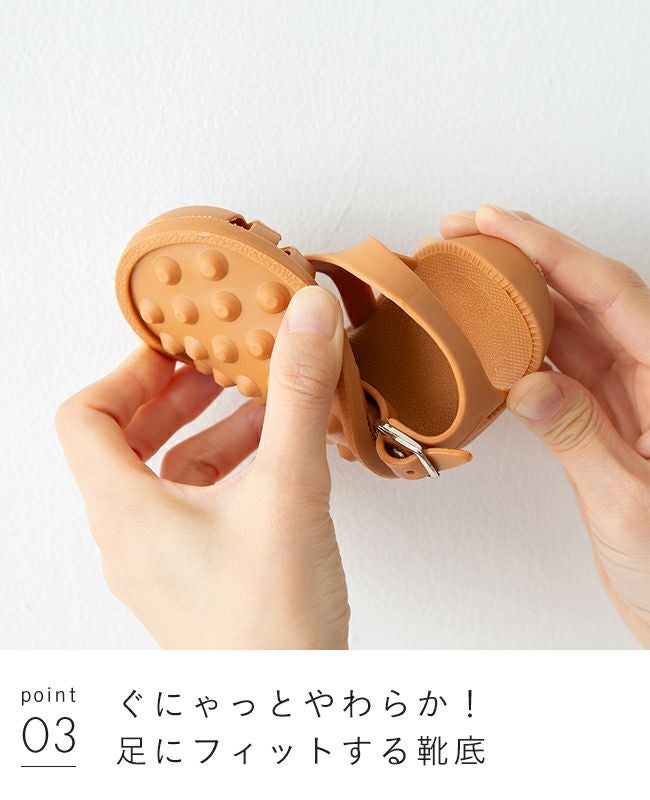 キッズ PVC グルカサンダル 送料無料 | welleg（ウェレッグ