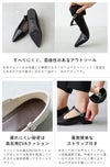 menue (メヌエ) 華奢見え 細Tストラップ ポインテッドトゥパンプス