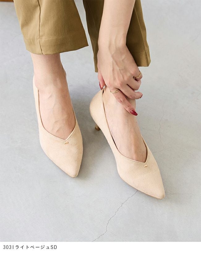 メタルポイント ポインテッドトゥパンプス 送料無料 | welleg