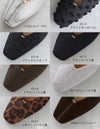 Vカット ゴールドアクセント 極やわパンプス