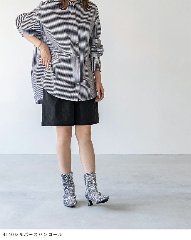 menue (メヌエ) ポインテッドトゥ ヒールブーツ