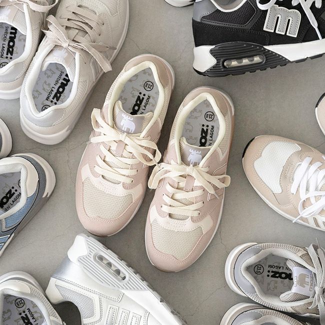 moz (モズ) エアーソール付き機能性スニーカー 送料無料 | welleg